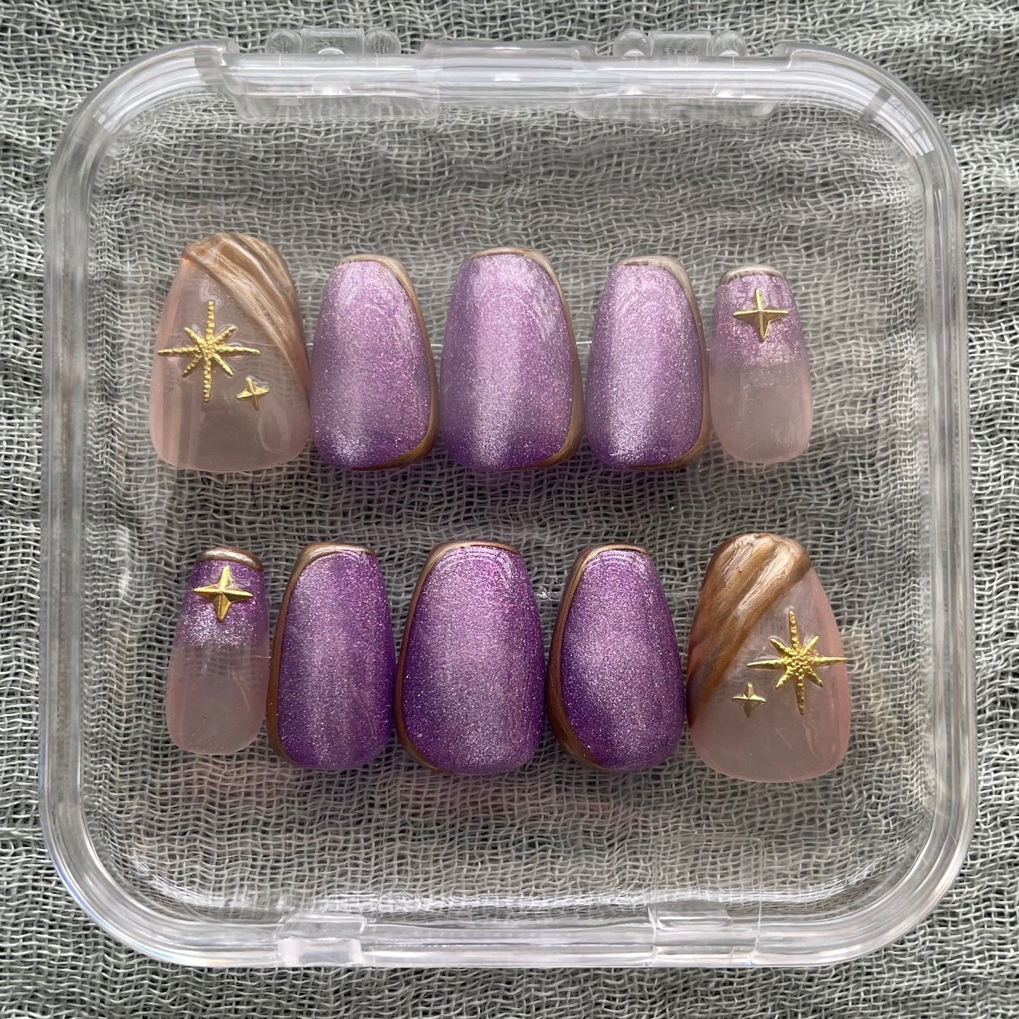 Lost Princess Inspired Press On Nails