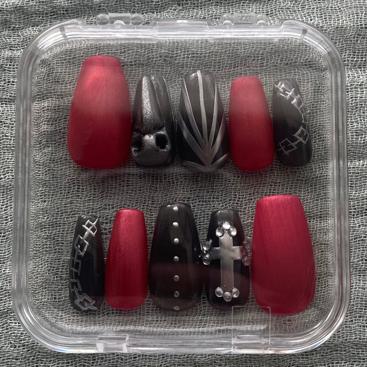 Pentakill Sona Inspired Press On Nails